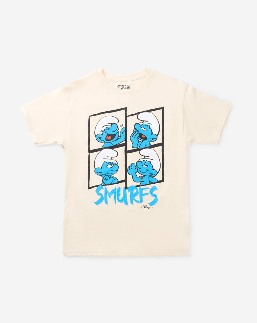 Kids' Smurfs Faces Tee