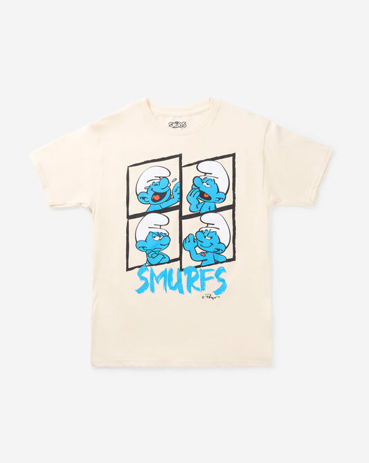 Kids' Smurfs Faces Tee