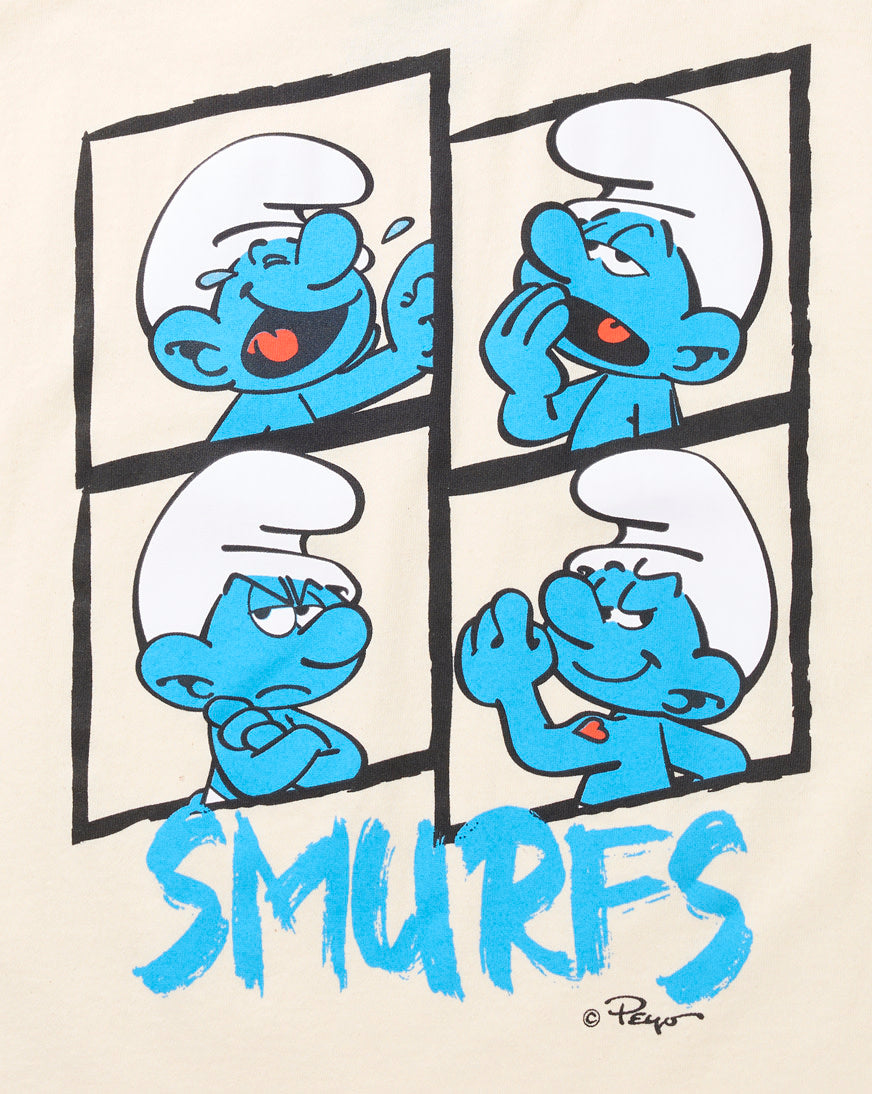 Kids' Smurfs Faces Tee
