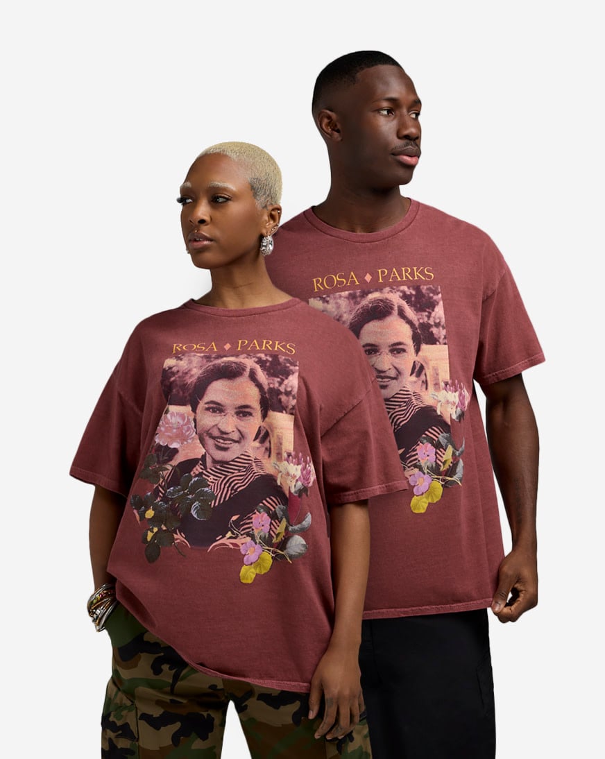 Rosa Parks Flowers Tee