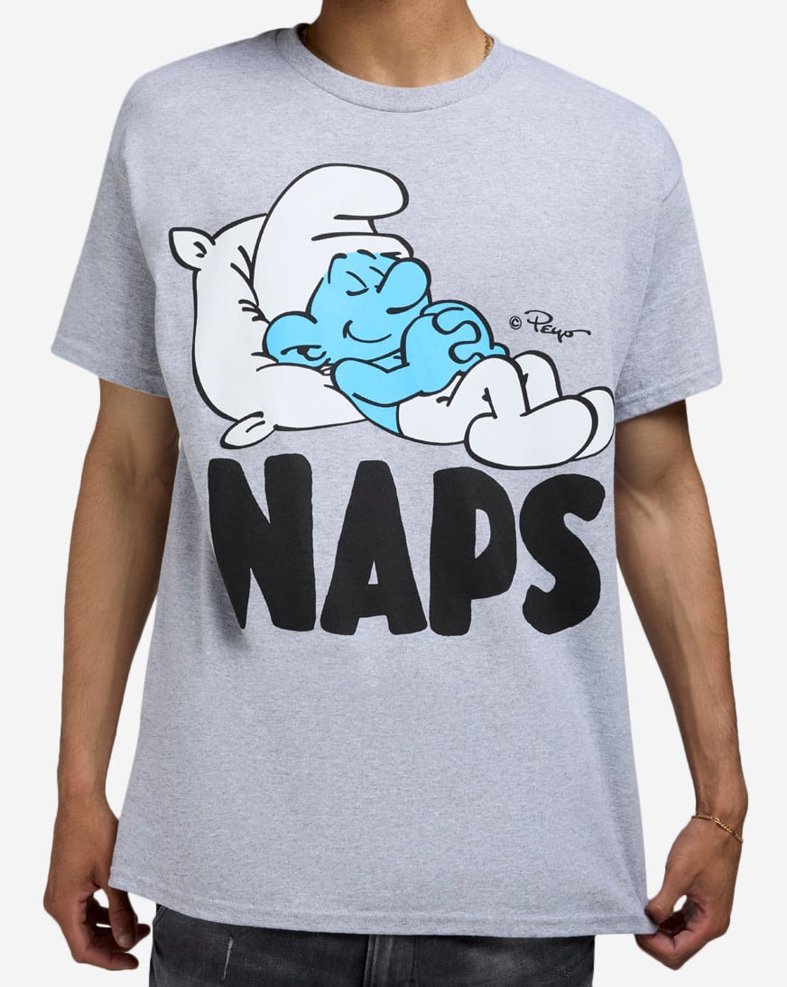 Smurf Naps Sleepy Tee