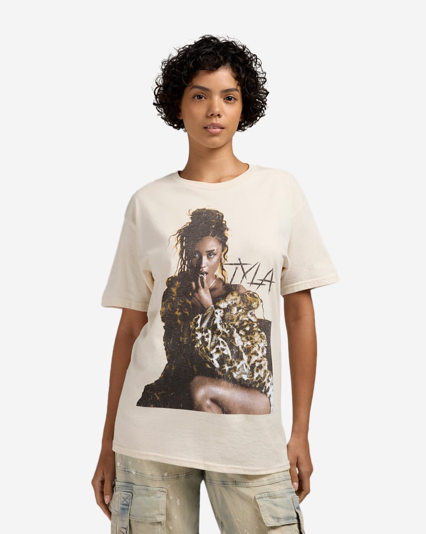 Tyla Cheetah Coat Tee