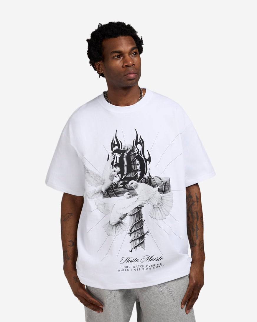 Hasta Cross Doves Tee