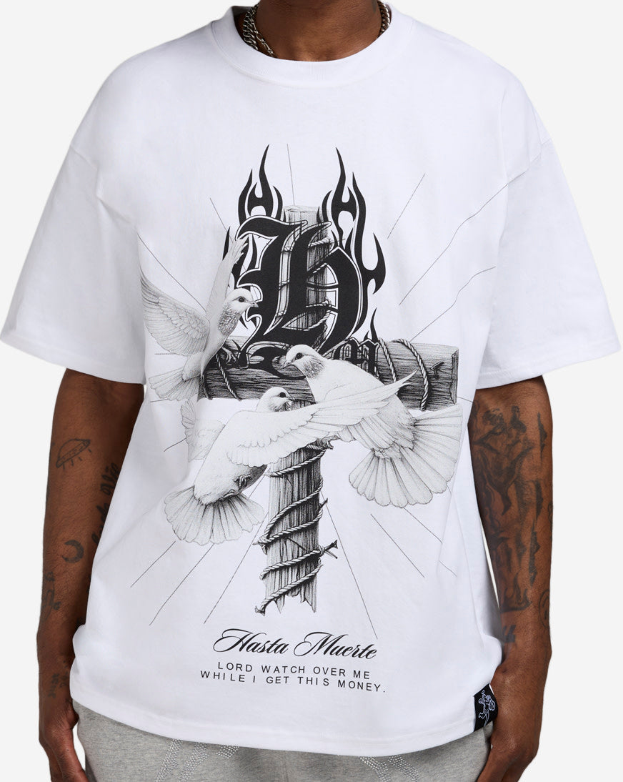 Hasta Cross Doves Tee