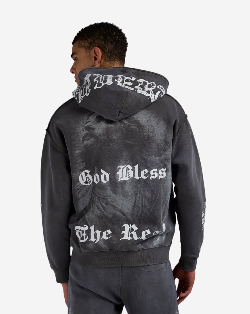 Muerte Cross Full Zip Hoodie