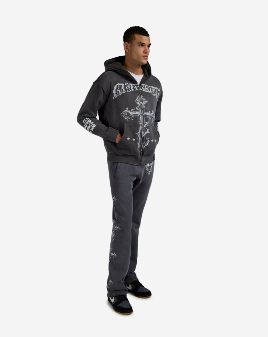 Muerte Cross Flare Pants