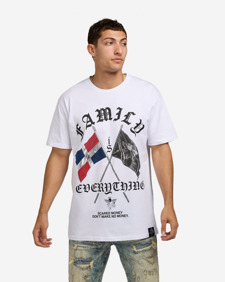 Family Is Everything Flags Tee