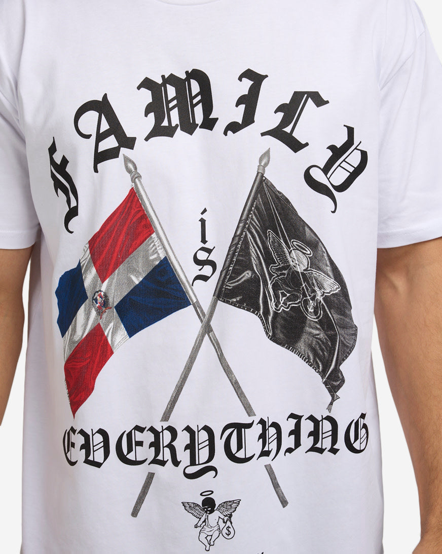 Family Is Everything Flags Tee