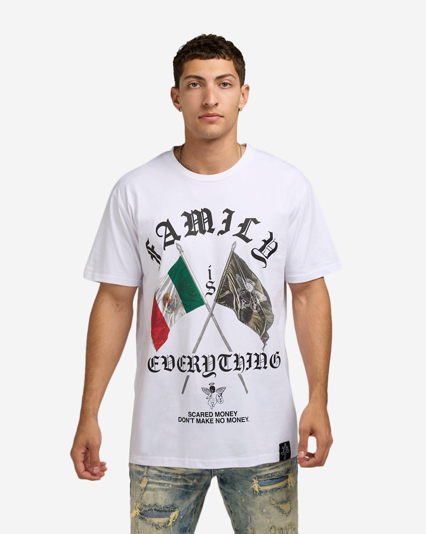 Family Is Everything Flags Tee