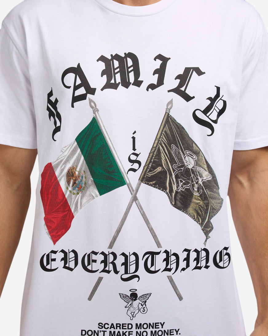 Family Is Everything Flags Tee
