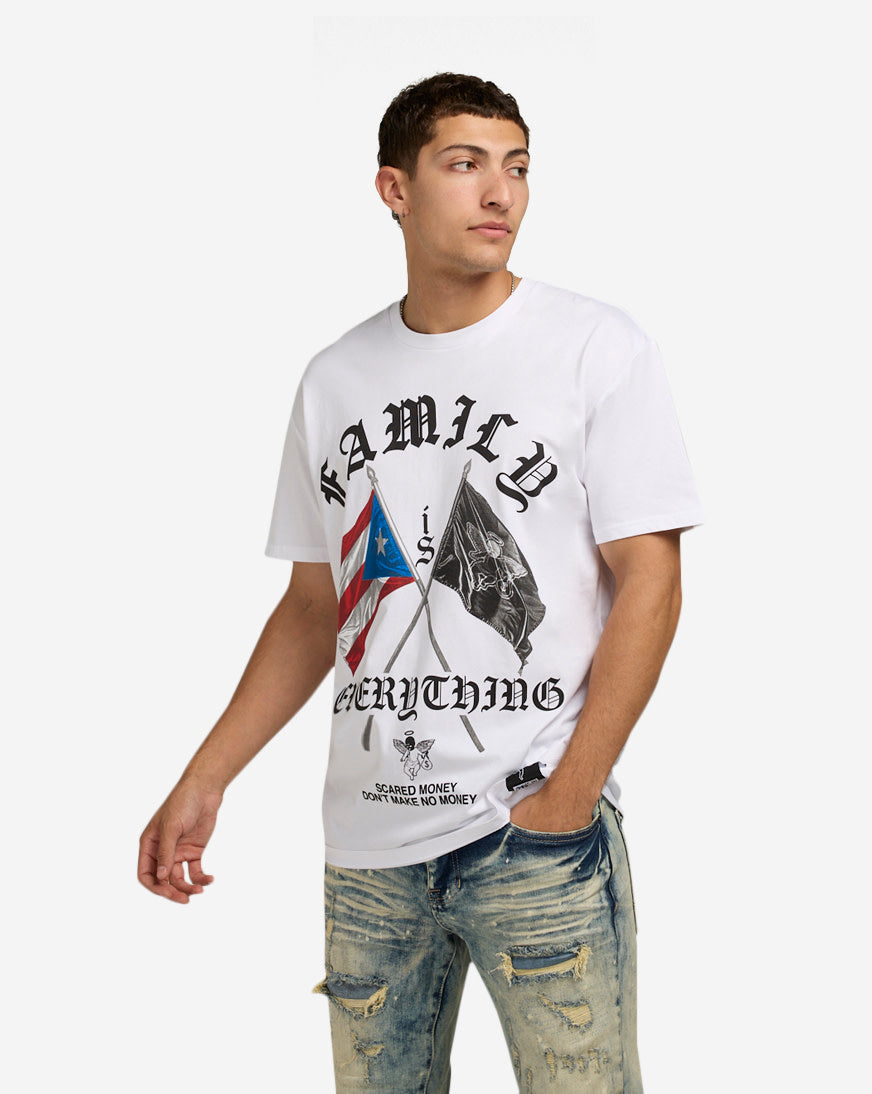 Family Is Everything Flags Tee