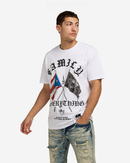 Family Is Everything Flags Tee