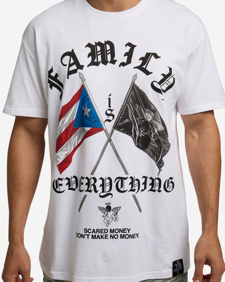 Family Is Everything Flags Tee