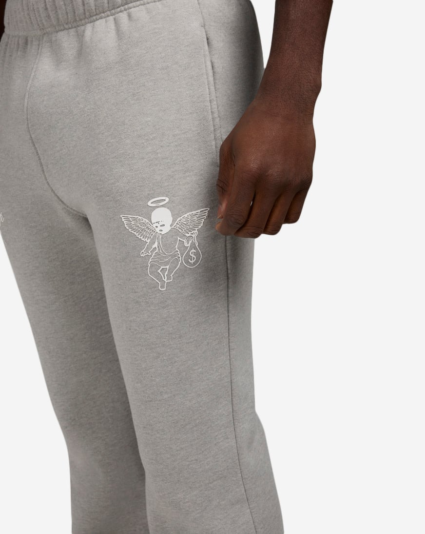 Paradise Dove Stacked Fleece Pant