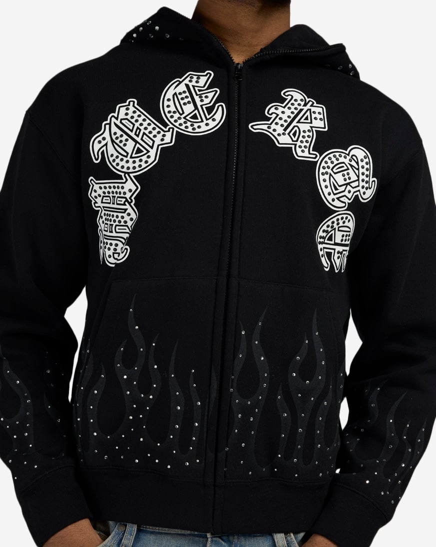 Muerte Flames Hoodie