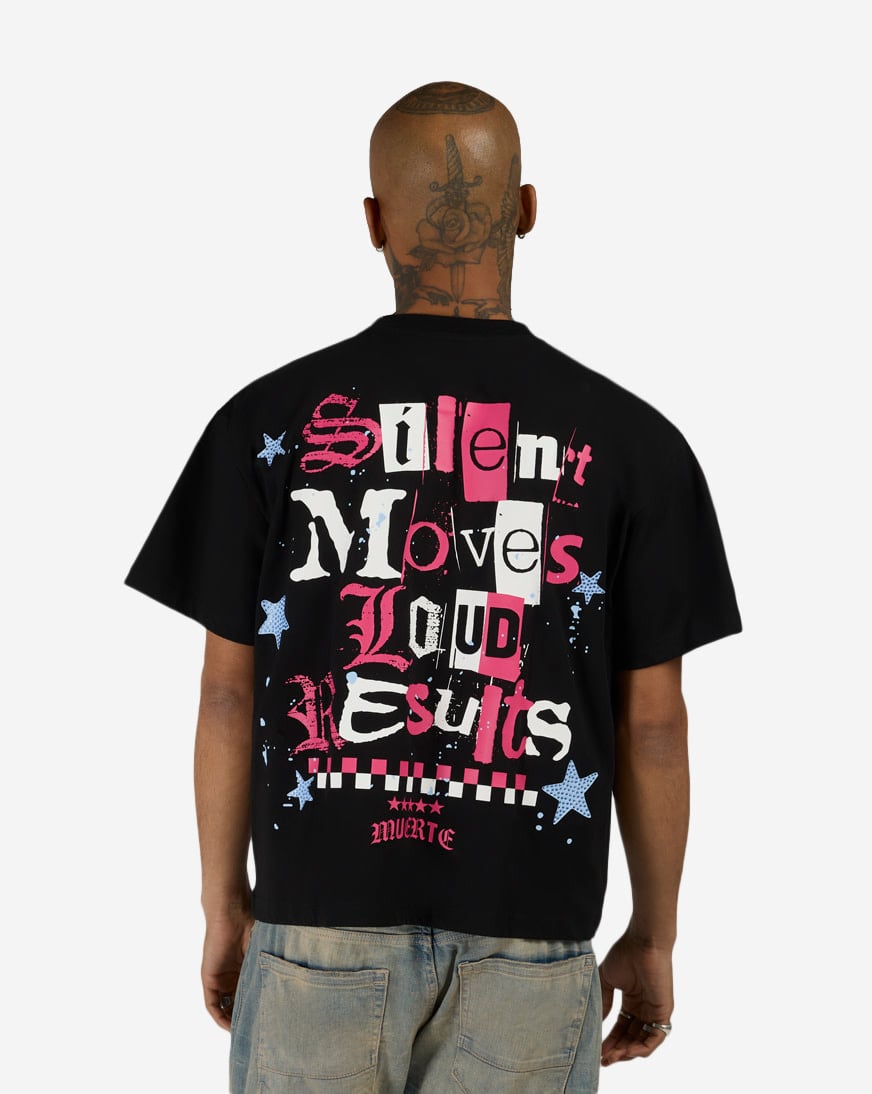 Silent Moves Cropped Tee