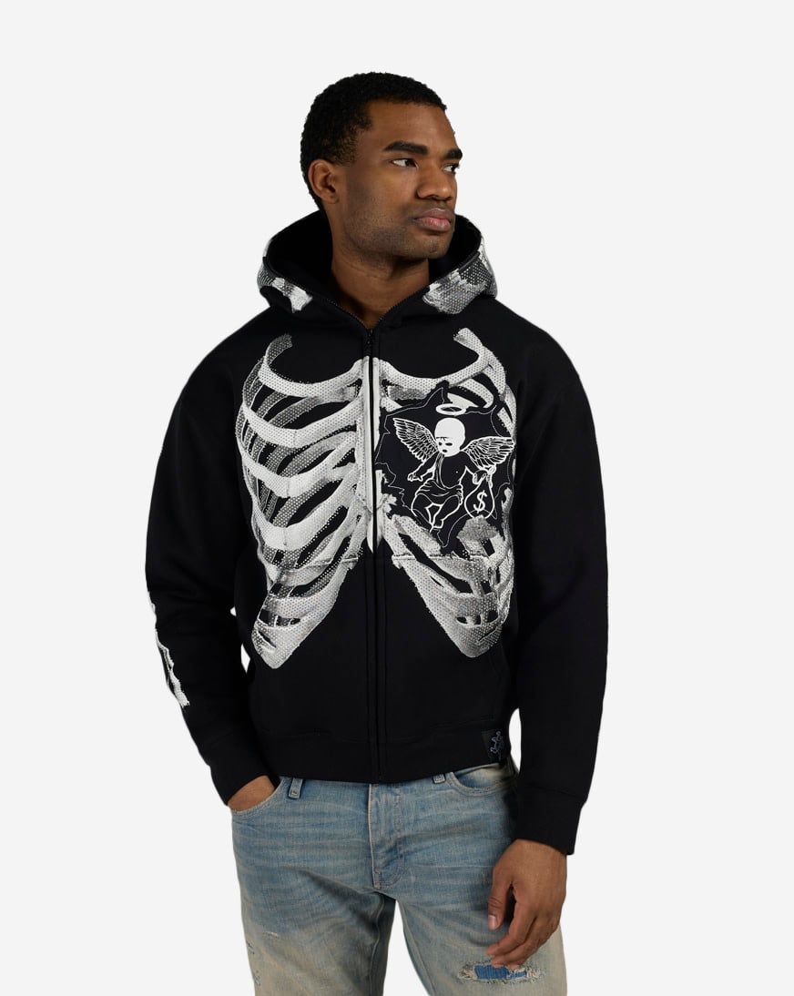 Muerte Angel Bones Hoodie