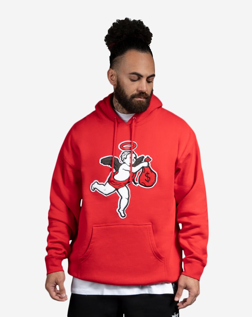 Chenille Patch Angel Hoodie