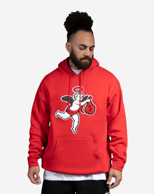 Chenille Patch Angel Hoodie