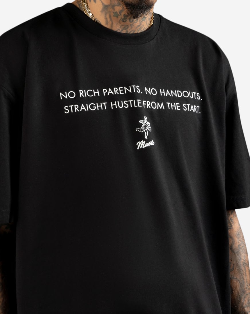 QT Straight Hustle From The Start Tee