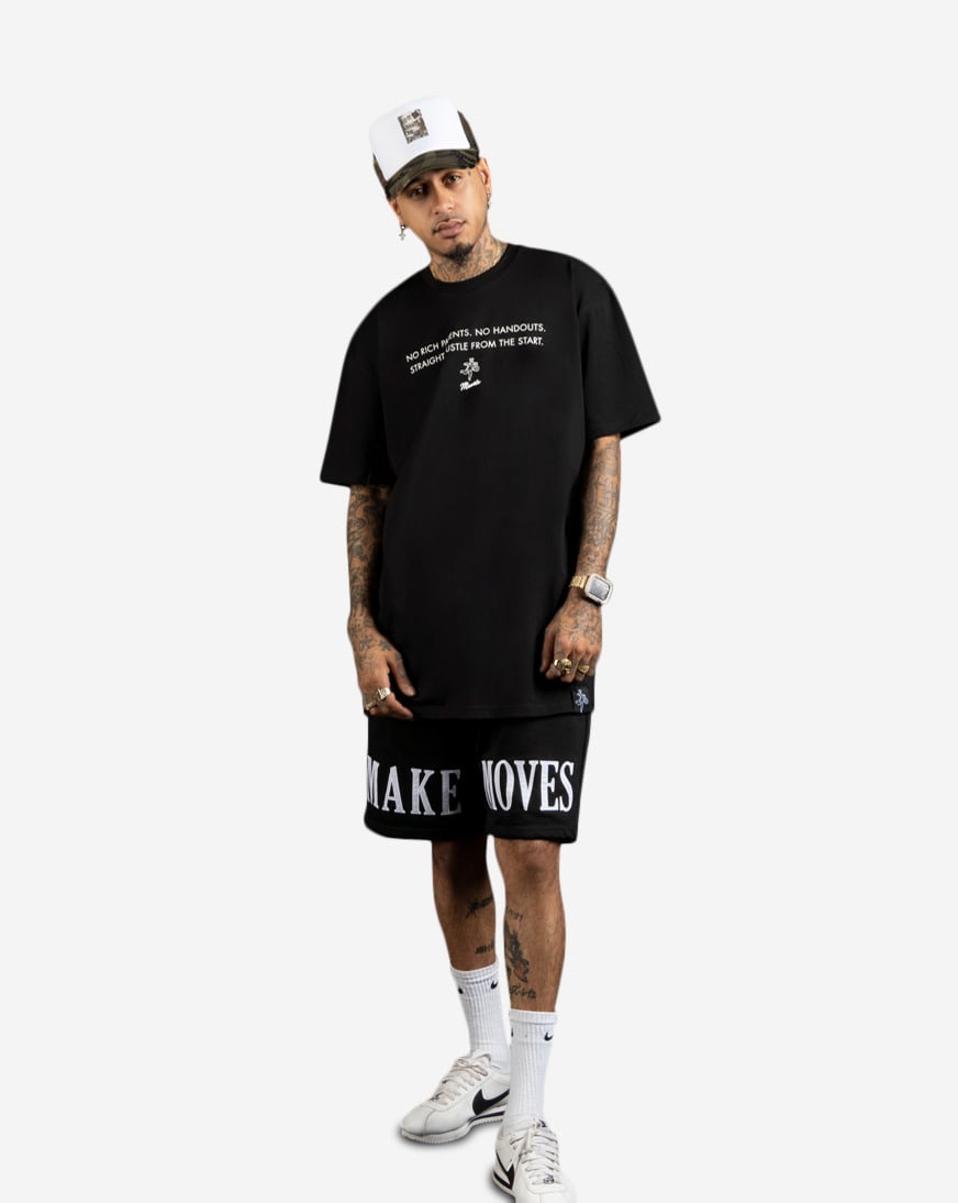 QT Straight Hustle From The Start Tee