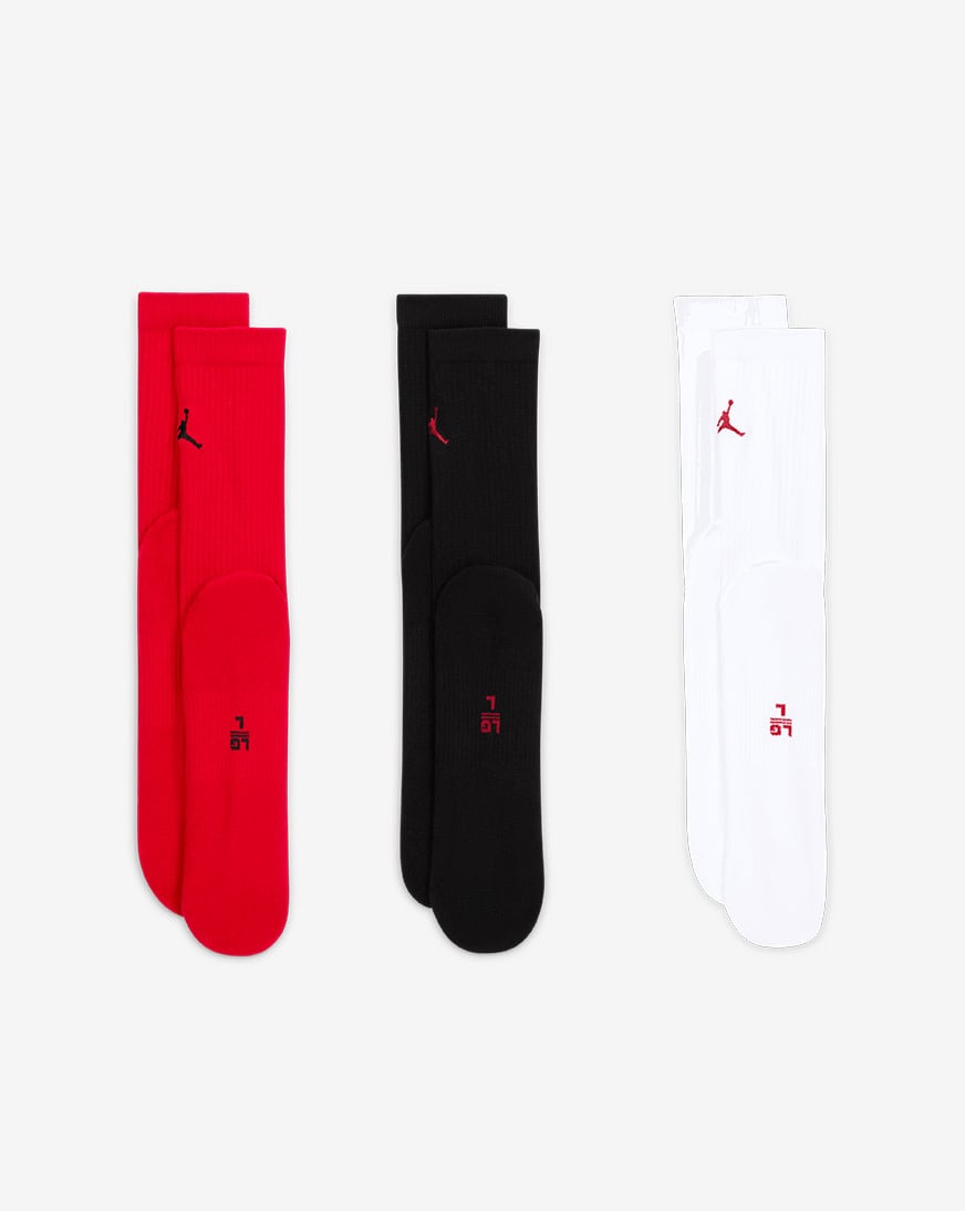 Everyday Crew 3PK Socks (L)