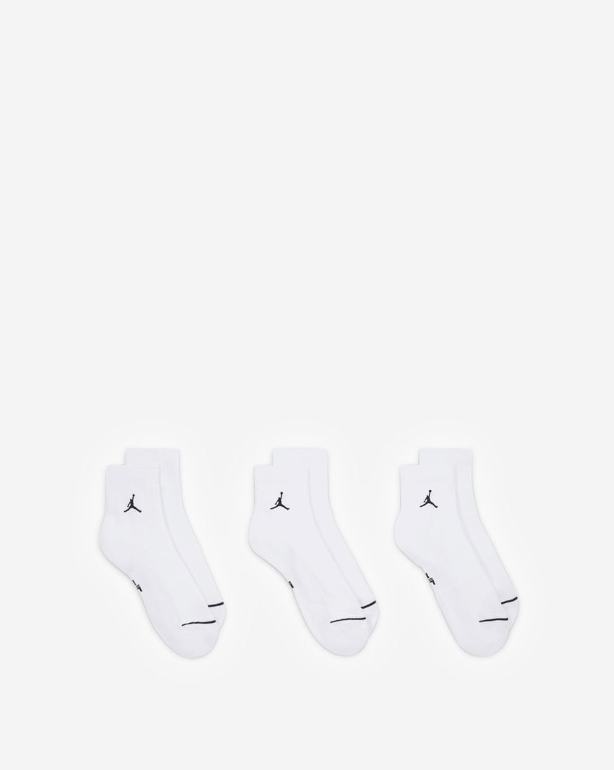 Everyday 3PK Ankle Socks - L