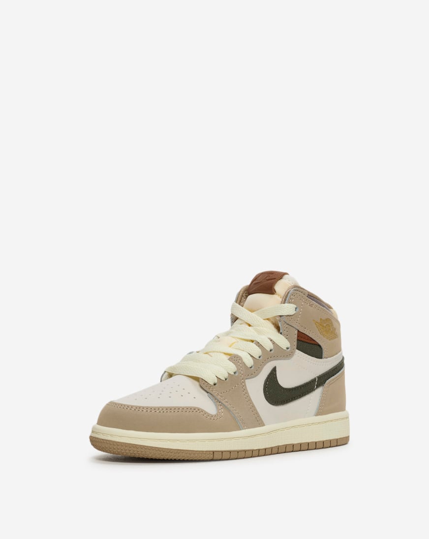Little Kids' Air Jordan 1 High OG "Khaki"