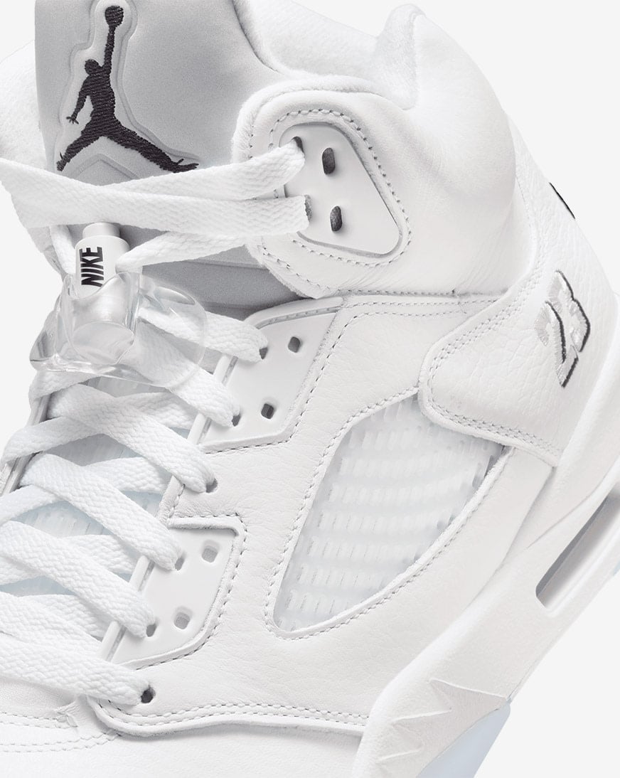 Air Jordan 5 Retro OG "White Metallic"