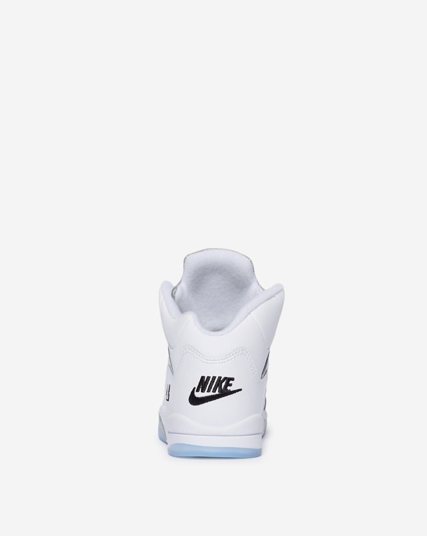 Little Kids' Air Jordan 5 Retro OG "White Metallic"