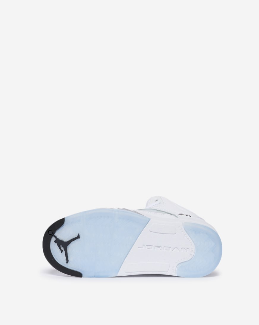 Little Kids' Air Jordan 5 Retro OG "White Metallic"