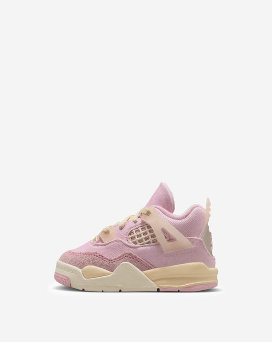 Toddler Air Jordan 4 Retro "Pearl Pink and Iced Carmine"