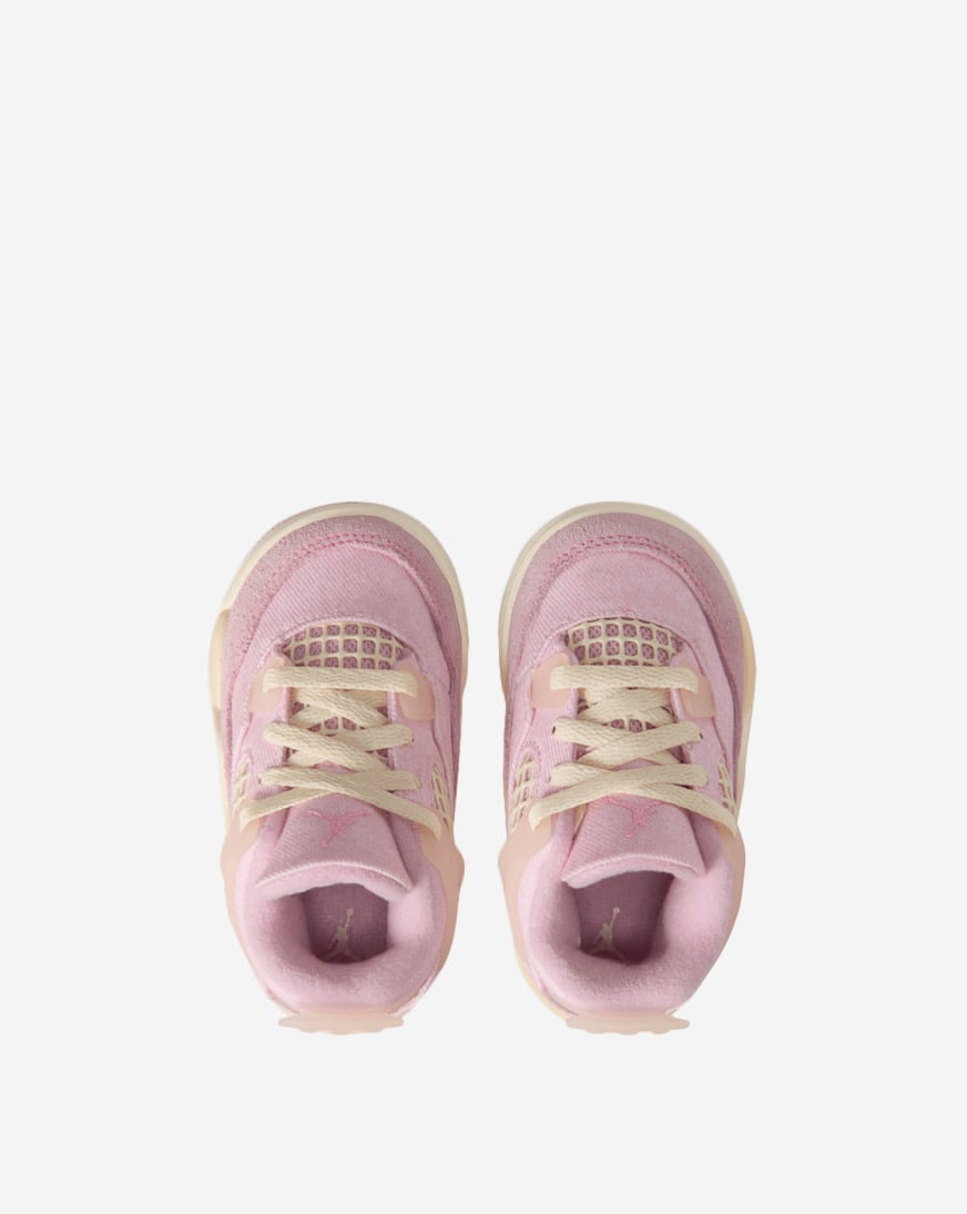Toddler Air Jordan 4 Retro "Pearl Pink and Iced Carmine"