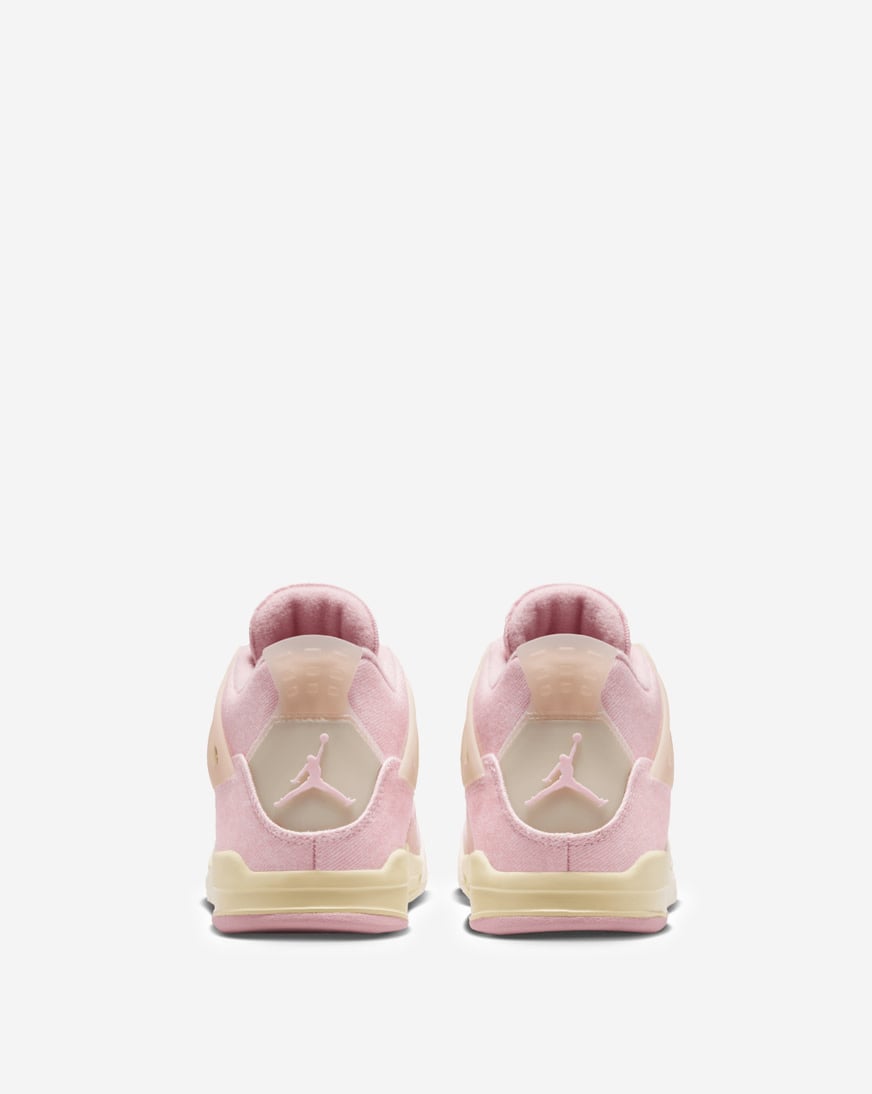 Little Kids' Air Jordan 4 Retro "Pearl Pink and Iced Carmine"