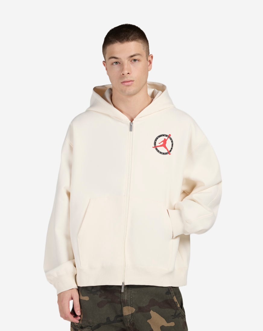 Flight Club Fleece Full-Zip Knit Sweatshirt
