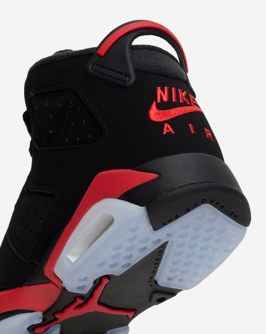 Big Kids' Air Jordan 6 Retro "Infrared Salesman"