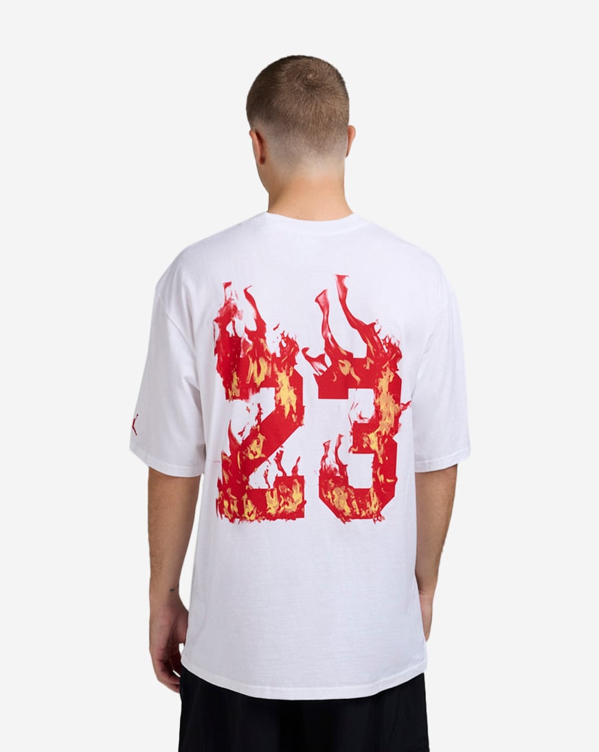 AJ5 Fire Red T-Shirt