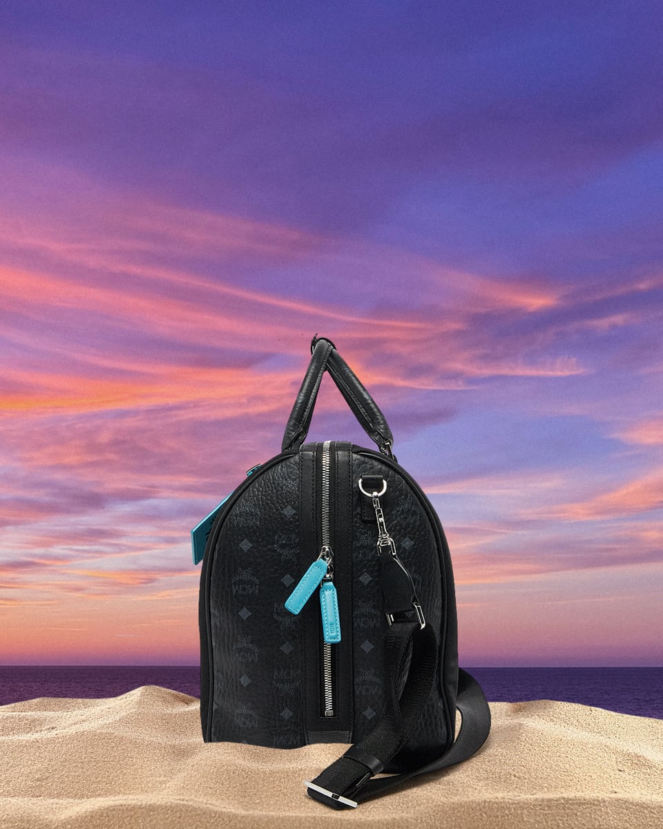 MCM X SNIPES Large Ottomar Weekender Bag