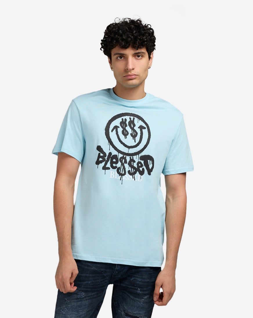 Blessed Smiley Face Tee