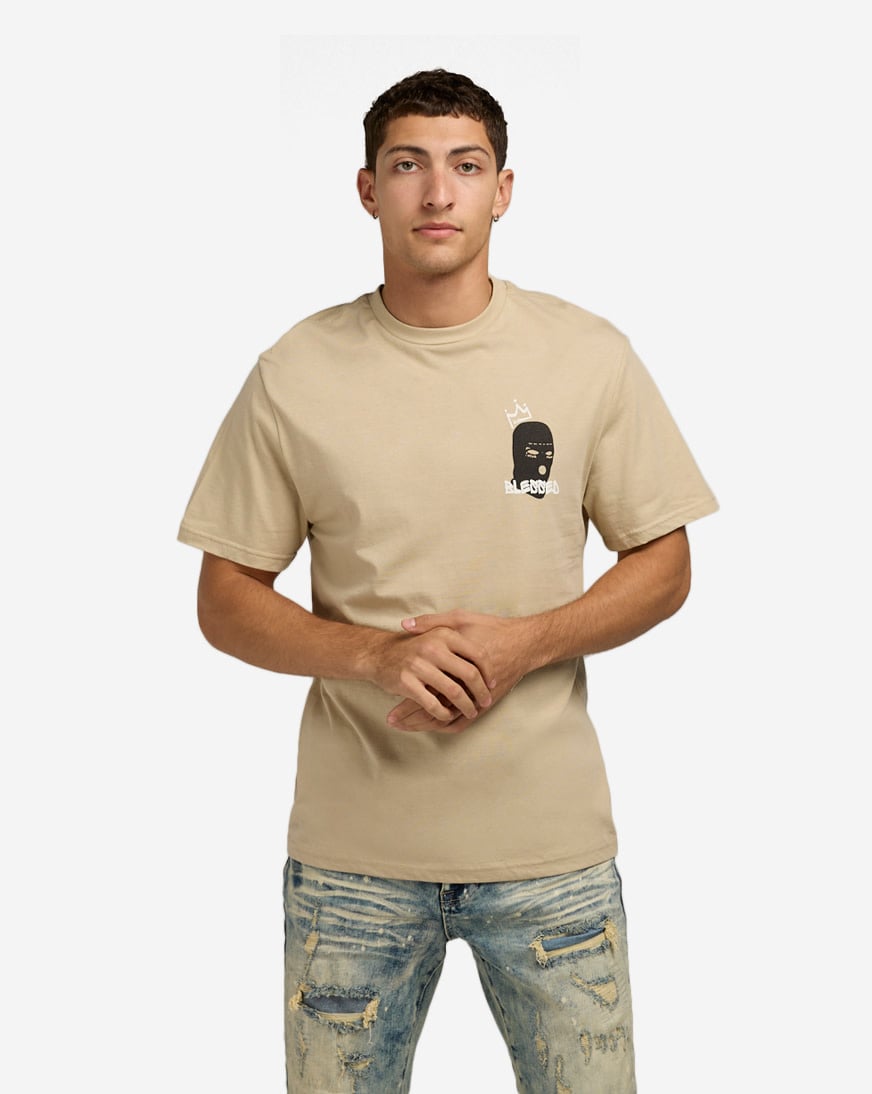 King Ski Mask Tee Puff Print Tee