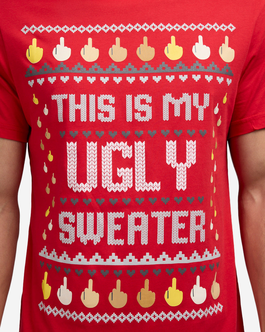 Ugly Sweater Border Tee