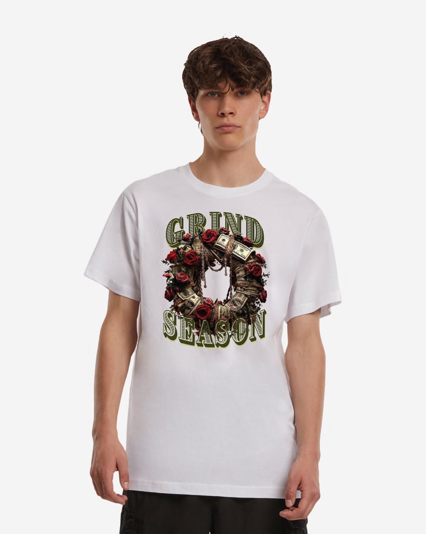 Grind Season Wreath Tee