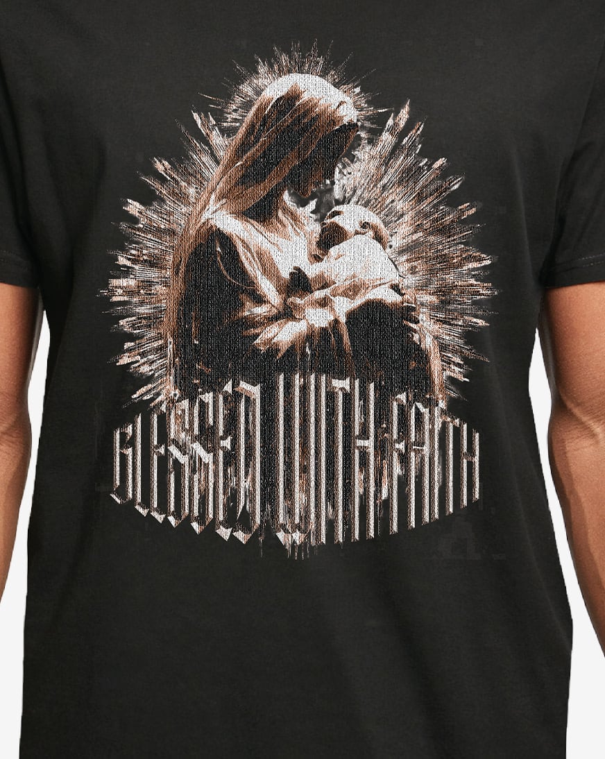Blessed With Faith Mary Tee