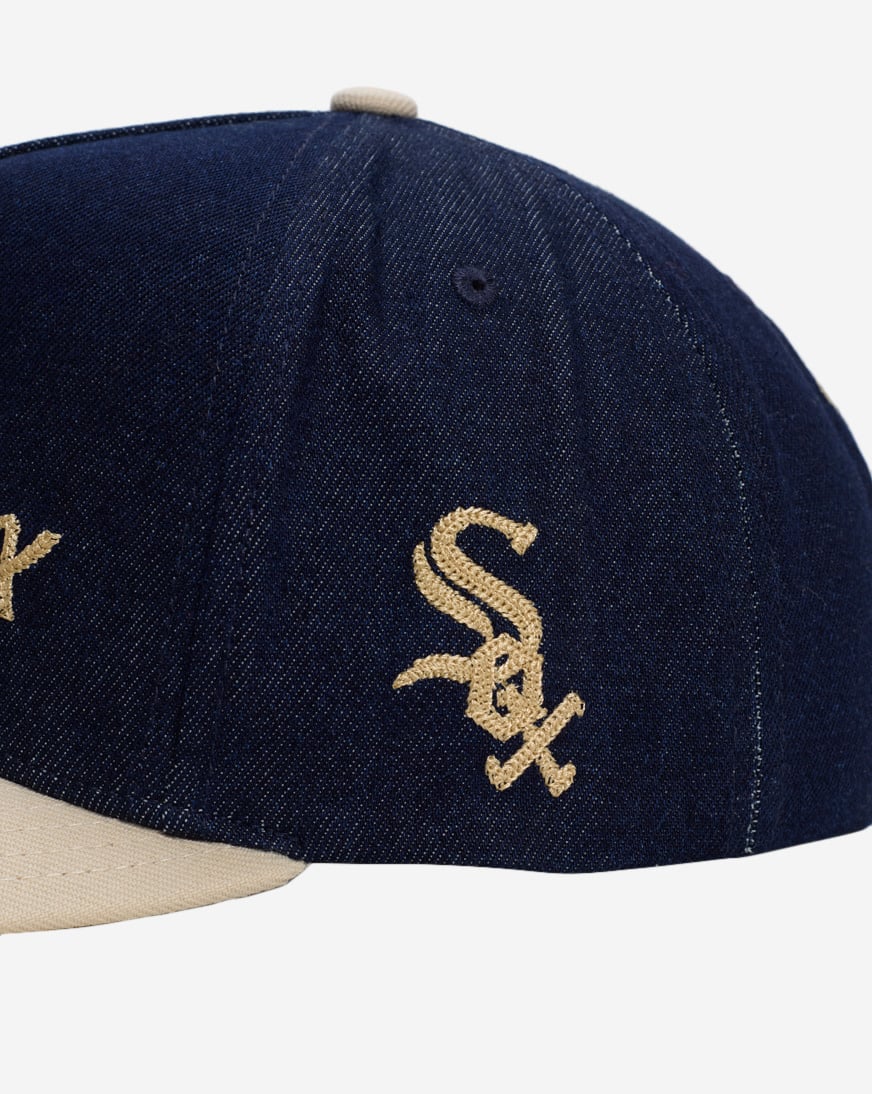 Chicago White Sox Pro Pinch Denim Chainstitch Snapback Hat