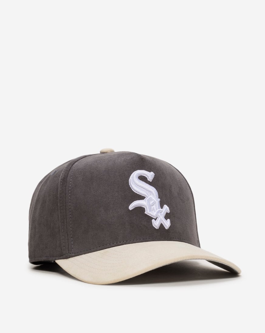 Chicago White Sox Pro Pinch Suede Two Tone Snapback Hat