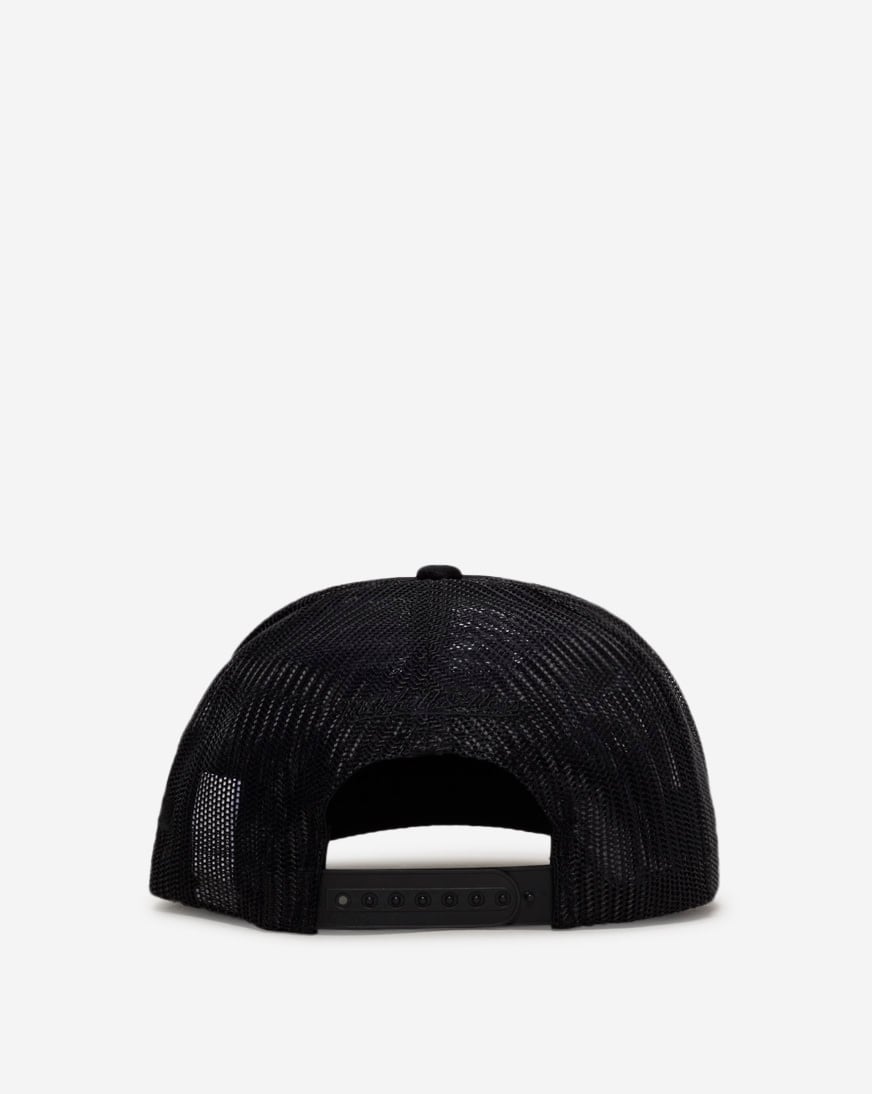 New York Yankees Trucker Leather Logo Adjustable Hat