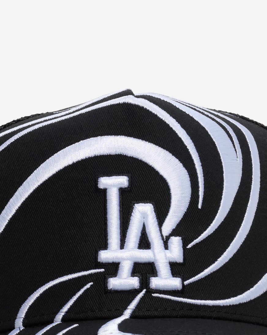 Los Angeles Dodgers Pro Pinch Swirl Snapback Hat