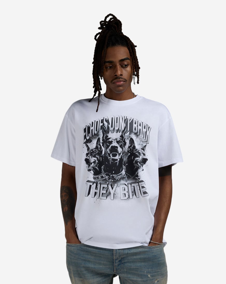 Echos Don't Bark They Bite Tee