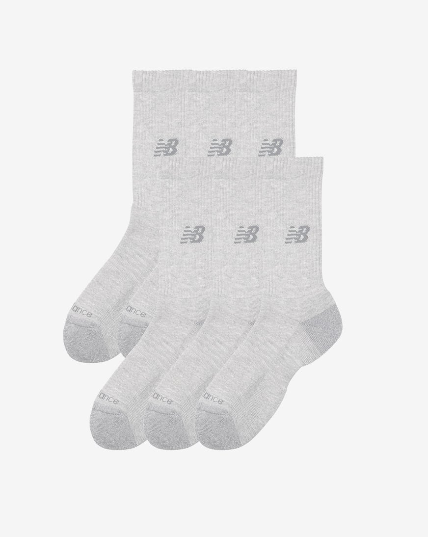 Active Crew Socks 6 Pack