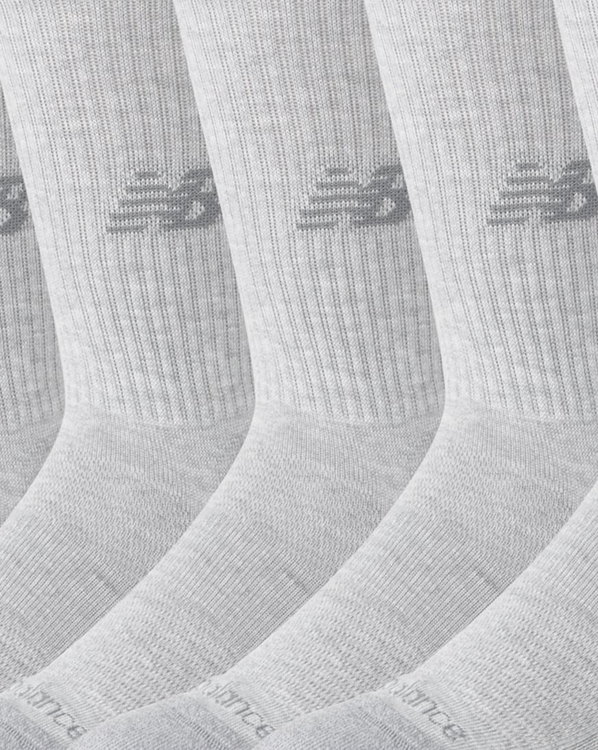 Active Crew Socks 6 Pack